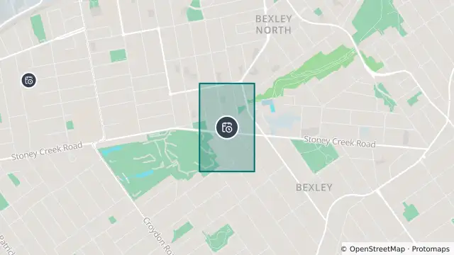 Map of Planned Power Outage — Bexley, Bexley North and nearby items