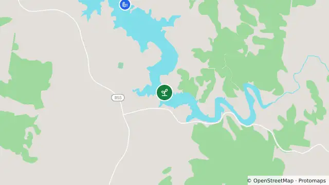 Map of Algal Status Green — 42110024 - Windamere Station 4 and nearby items