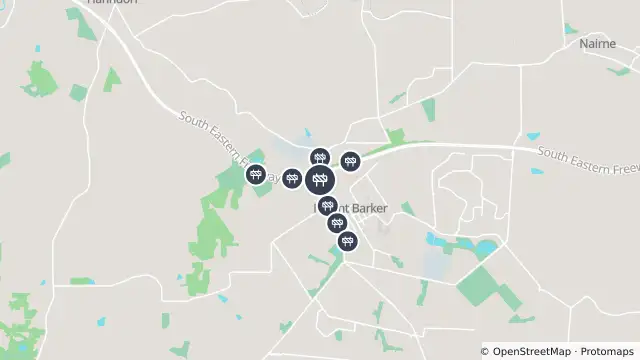 Map of Junction Upgrade — Mount Barker Ramp From Swanport, Mount Barker and nearby items