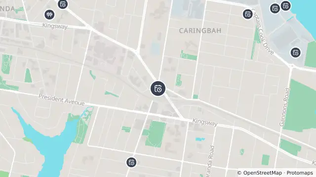 Map of Planned Power Outage — Caringbah and nearby items