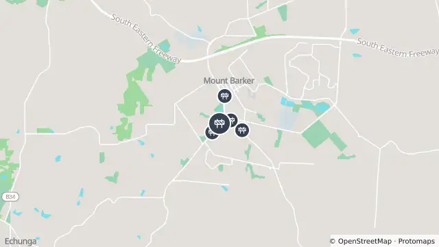 Map of Construction — Flaxley Road, Mount Barker and nearby items