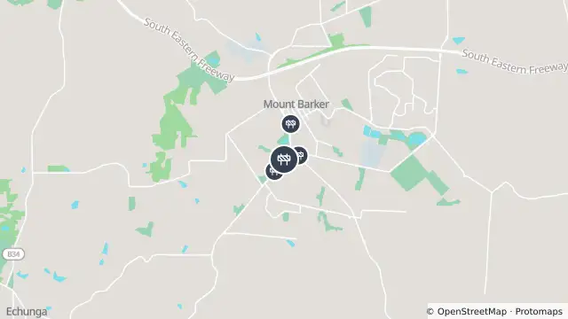 Map of Construction — Flaxley Road, Mount Barker and nearby items