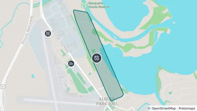 Map of Planned Power Outage — Albion Park Rail and nearby items