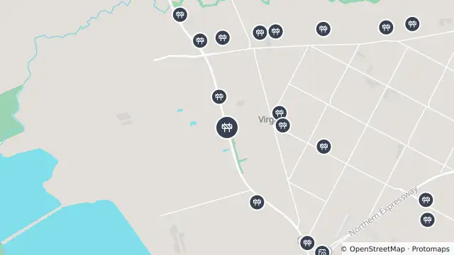 Map of Road Repair — Port Wakefield Highway, Buckland Park and nearby items