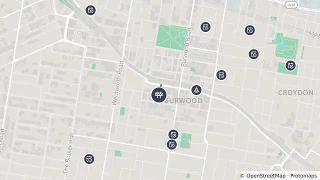 Map of Scheduled Roadwork — Wynne Avenue, Burwood and nearby items