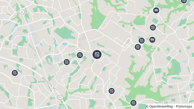 Map of Planned Power Outage — Castle Hill and nearby items