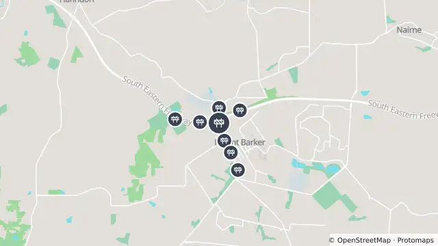 Map of Junction Upgrade — Mount Barker Ramp From Swanport, Mount Barker and nearby items