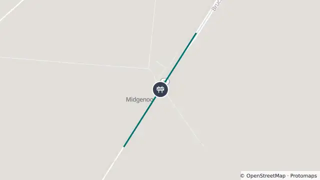 Map of Roadworks — Bruce Highway — Birkalla / Midgenoo and nearby items