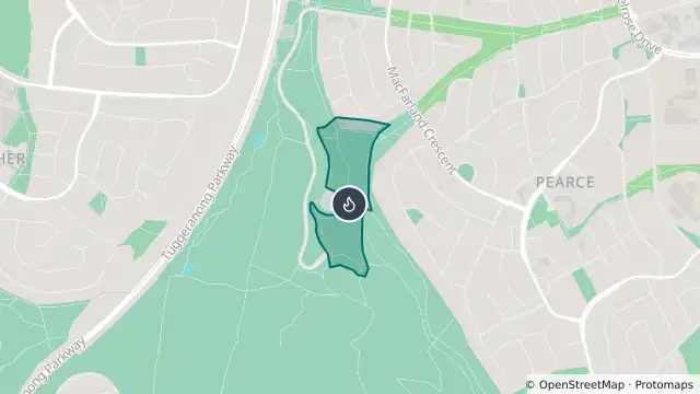 Map of Fb915 Mt Taylor and nearby items