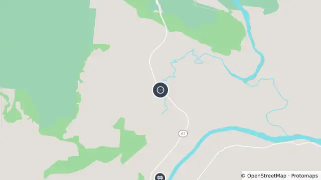Map of Bemerside - Bruce Highway At Seymour River North - North and nearby items