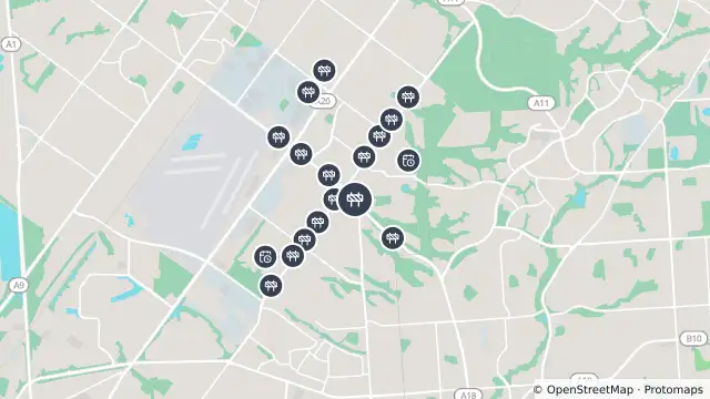 Map of Mowing — Mcintyre Road, Gulfview Heights and nearby items