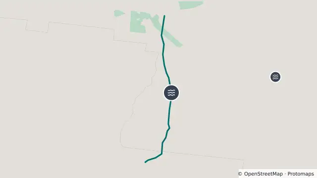 Map of Flooding — Crossmoor Road (Longreach Muttaburra Road) — Cornish Creek / Sardine and nearby items