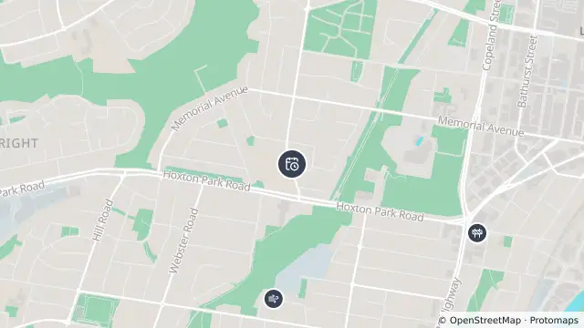 Map of Planned Power Outage — Liverpool and nearby items