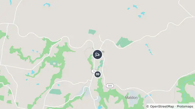 Map of Argyle Street (Picton) and nearby items