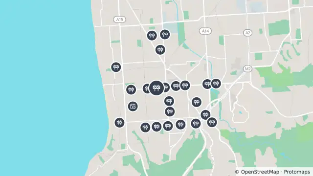 Map of Asphalt Works — Sturt Road, Warradale and nearby items