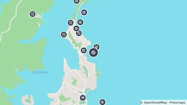 Map of Smart Drumline Location — Whale and nearby items