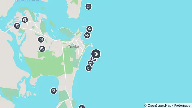 Map of Smart Drumline Location — Pippi and nearby items