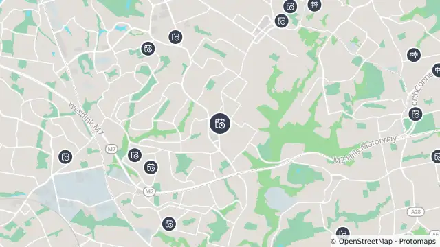 Map of Planned Power Outage — Baulkham Hills and nearby items
