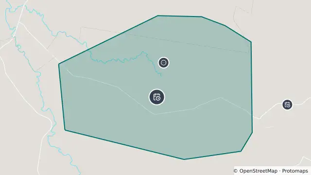 Map of Planned Power Outage — Allora, Bony Mountain, Clifton, Ellinthorp, Elphinstone, Hendon, Sandy Camp, Talgai, Talgai West, Victoria Hill and nearby items
