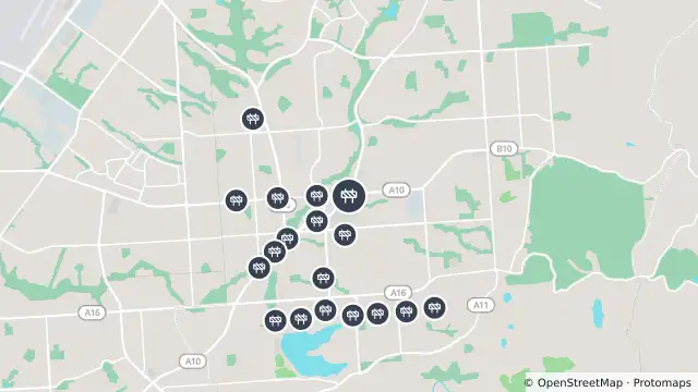Map of Road Lighting Repairs — North East Road, Modbury and nearby items