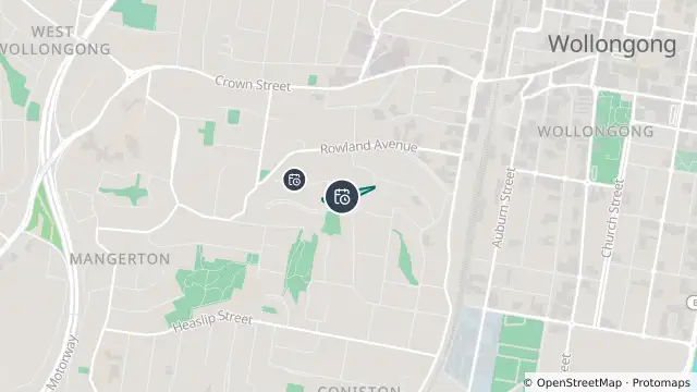 Map of Planned Power Outage — Wollongong and nearby items