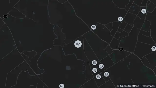 Map of Air Quality — Vineyard and nearby items