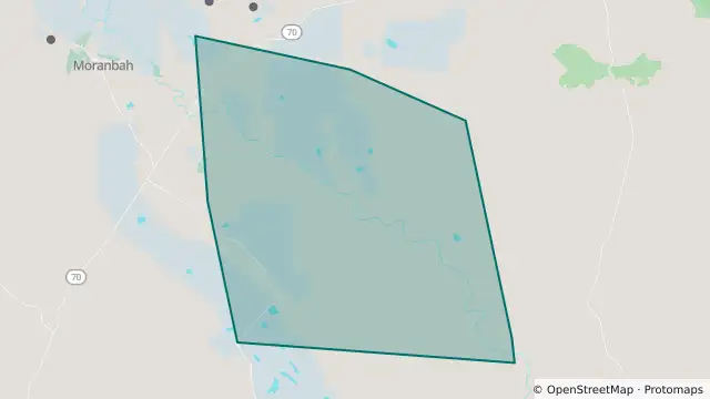 Map of Power Outage — Dysart, Moranbah, Nebo and nearby items