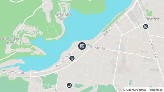 Map of Planned Power Outage — Woy Woy and nearby items