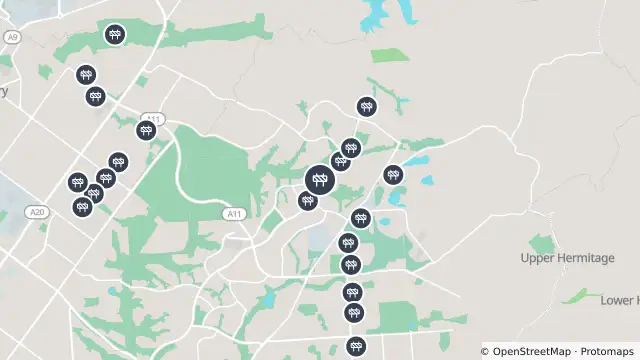 Map of Telecommunications Network Connections — The Golden Way, Golden Grove and nearby items