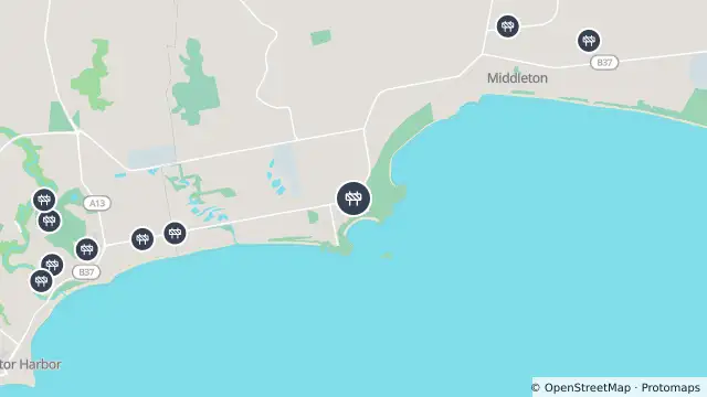 Map of Tree Pruning — Port Elliot Road, Port Elliot and nearby items