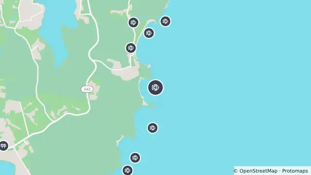 Map of Smart Drumline Location — Moonee and nearby items