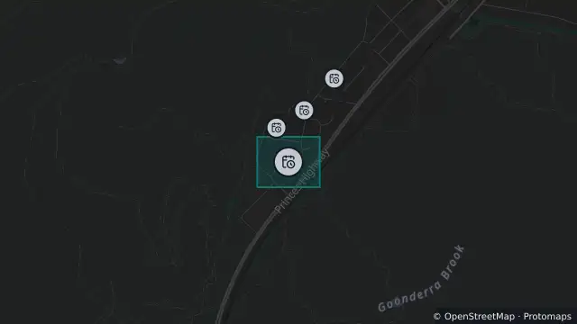 Map of Planned Power Outage — Heathcote and nearby items