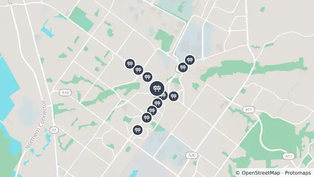 Map of Spray Sealing/ Asphalt Works — Waterloo Corner Road, Salisbury and nearby items