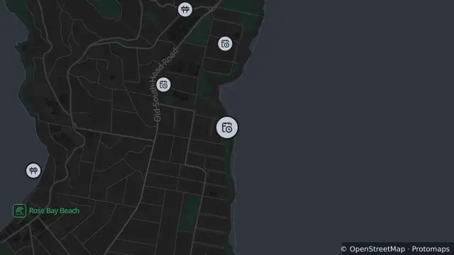Map of Planned Power Outage — Vaucluse and nearby items