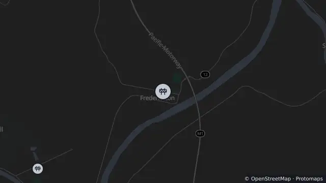 Map of Scheduled Roadwork — Great North Road, Frederickton and nearby items