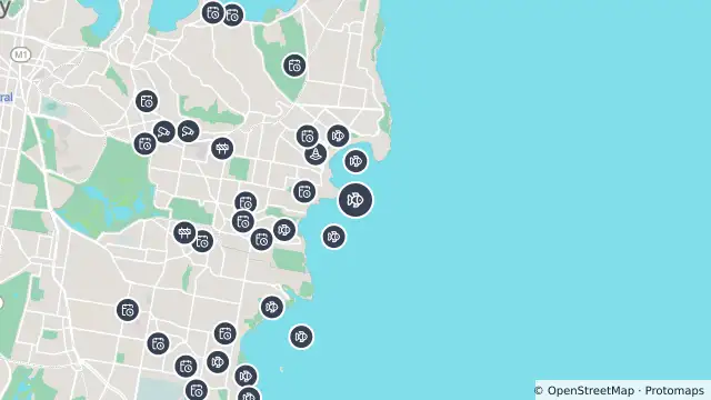 Map of Smart Drumline Location — Bondi and nearby items