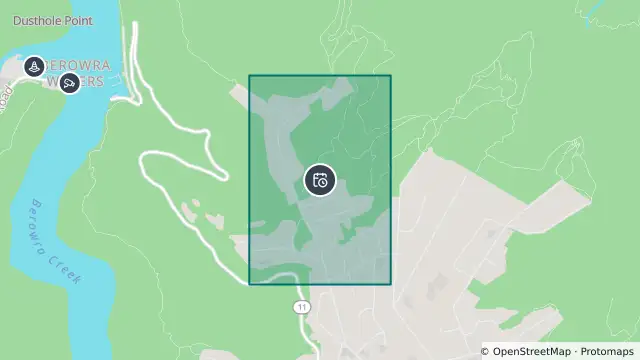Map of Planned Power Outage — Berowra Heights and nearby items