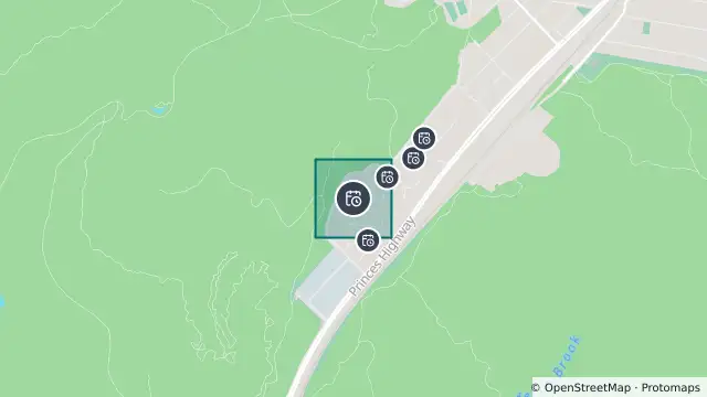 Map of Planned Power Outage — Heathcote and nearby items