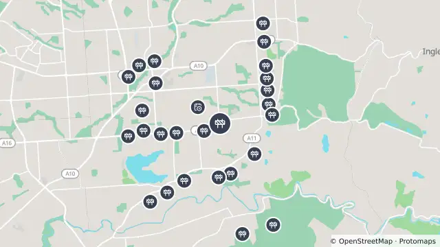 Map of Miscellaneous Works — Grand Junction Road, Hope Valley and nearby items