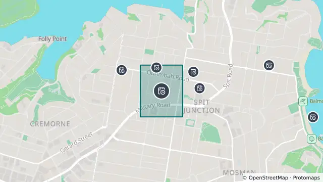 Map of Planned Power Outage — Mosman and nearby items