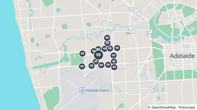 Map of Hauling — Airport Road, Brooklyn Park and nearby items
