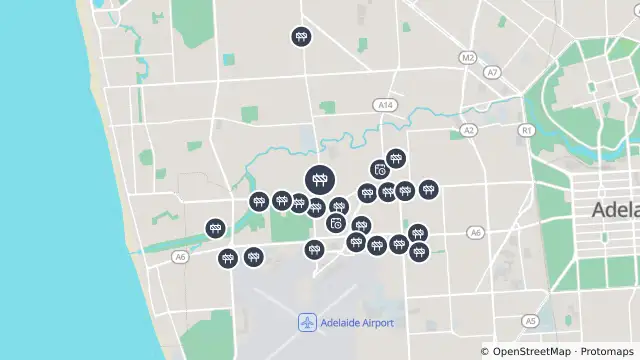 Map of Stobie Pole Works — Rowells Road, Lockleys and nearby items