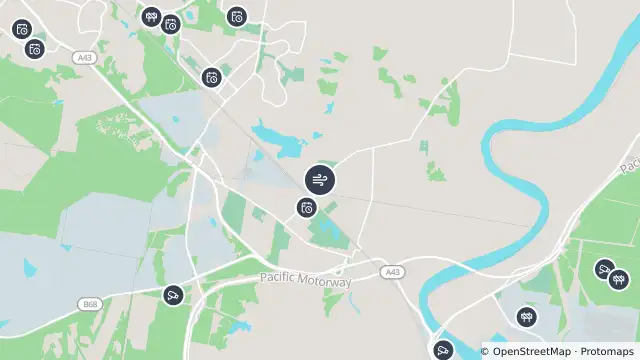 Map of Air Quality — Beresfield and nearby items