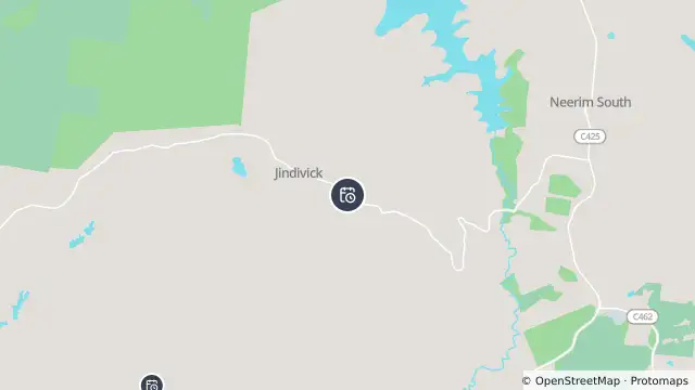 Map of Planned Power Outage — Jindivick And Surrounds and nearby items