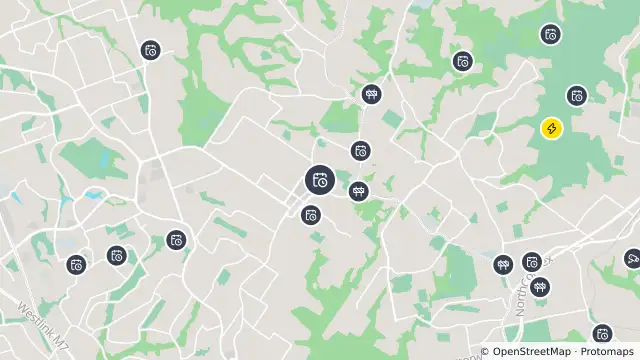 Map of Planned Power Outage — Castle Hill and nearby items
