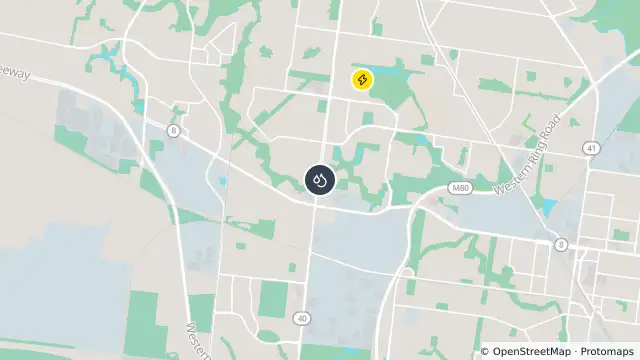 Map of Avoid Water In Kororoit Creek, Cairnlea and nearby items