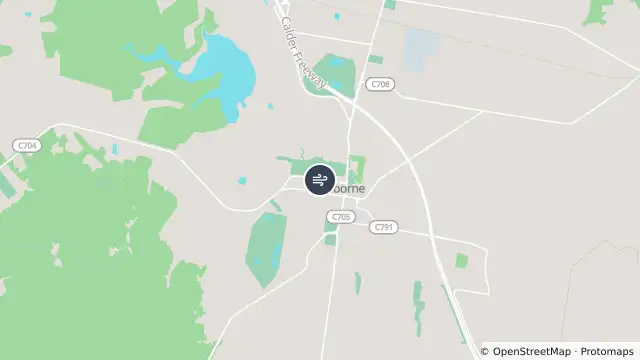 Map of Gisborne and nearby items