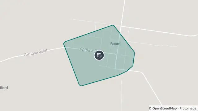Map of Planned Power Outage — Incd-137650-R and nearby items
