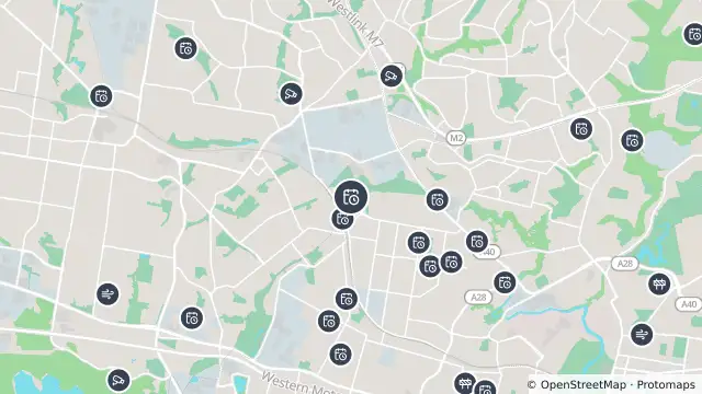 Map of Planned Power Outage — Toongabbie and nearby items