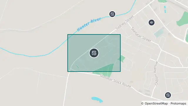 Map of Planned Power Outage — Muswellbrook and nearby items